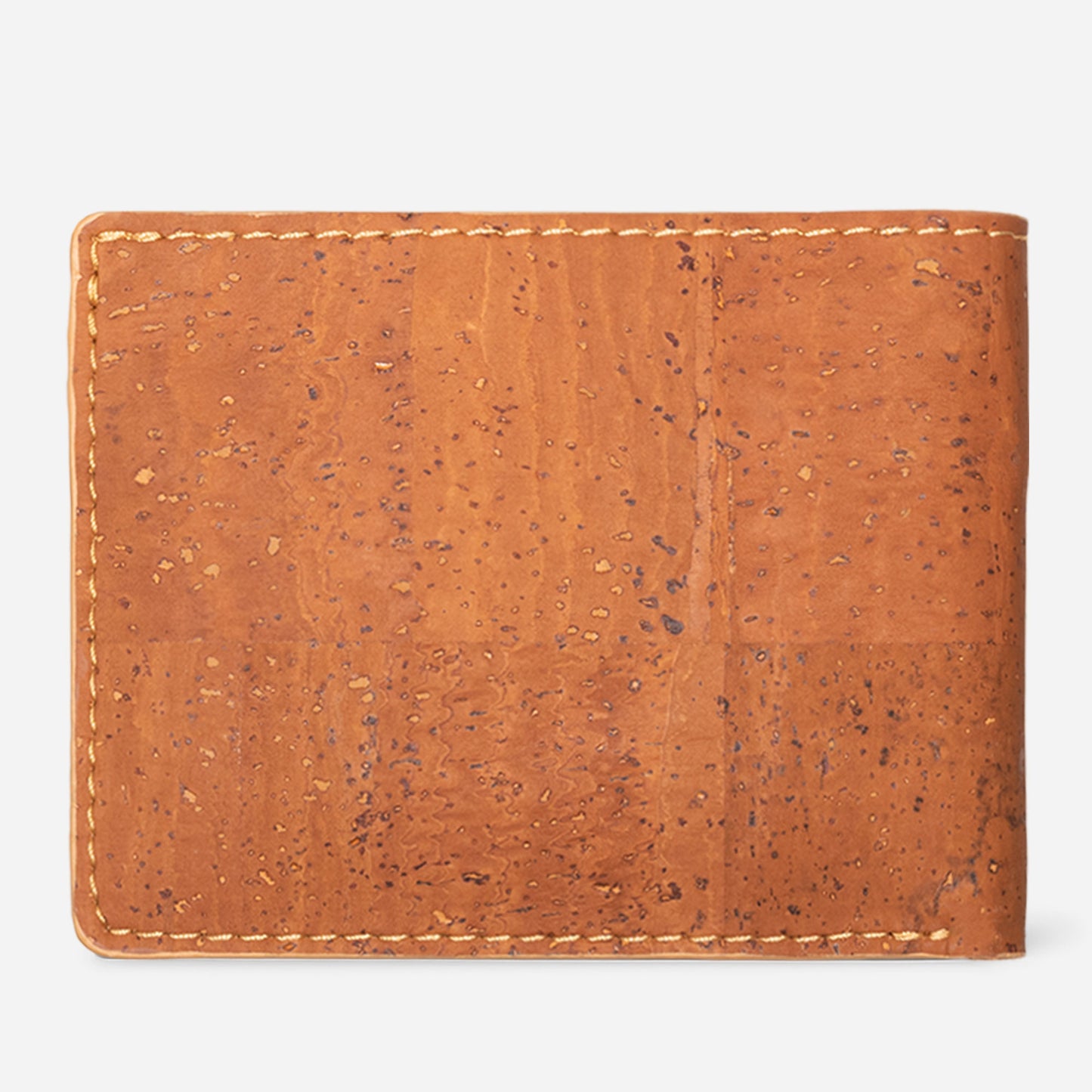 Cork Vegan Slim Bifold Wallet Corkor Camel